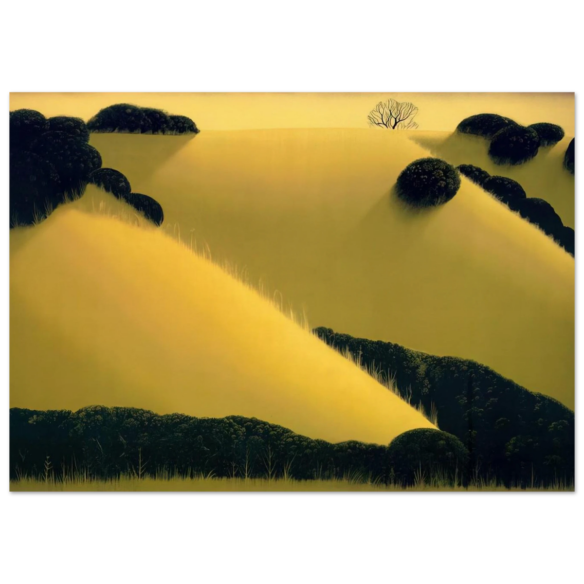 Golden Hills Poster | Eyvind Earle Poster | Eyvind Earle Prints