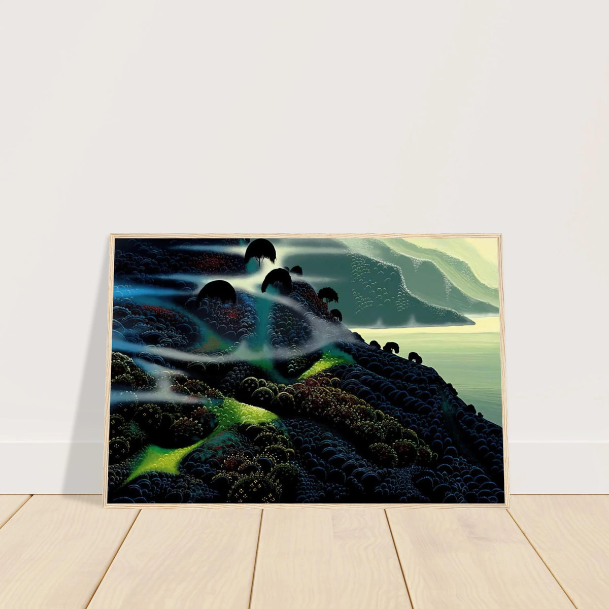 Ocean Paradise Framed Poster | Eyvind Earle Framed Prints Wall Art | Eyvind Earle Prints