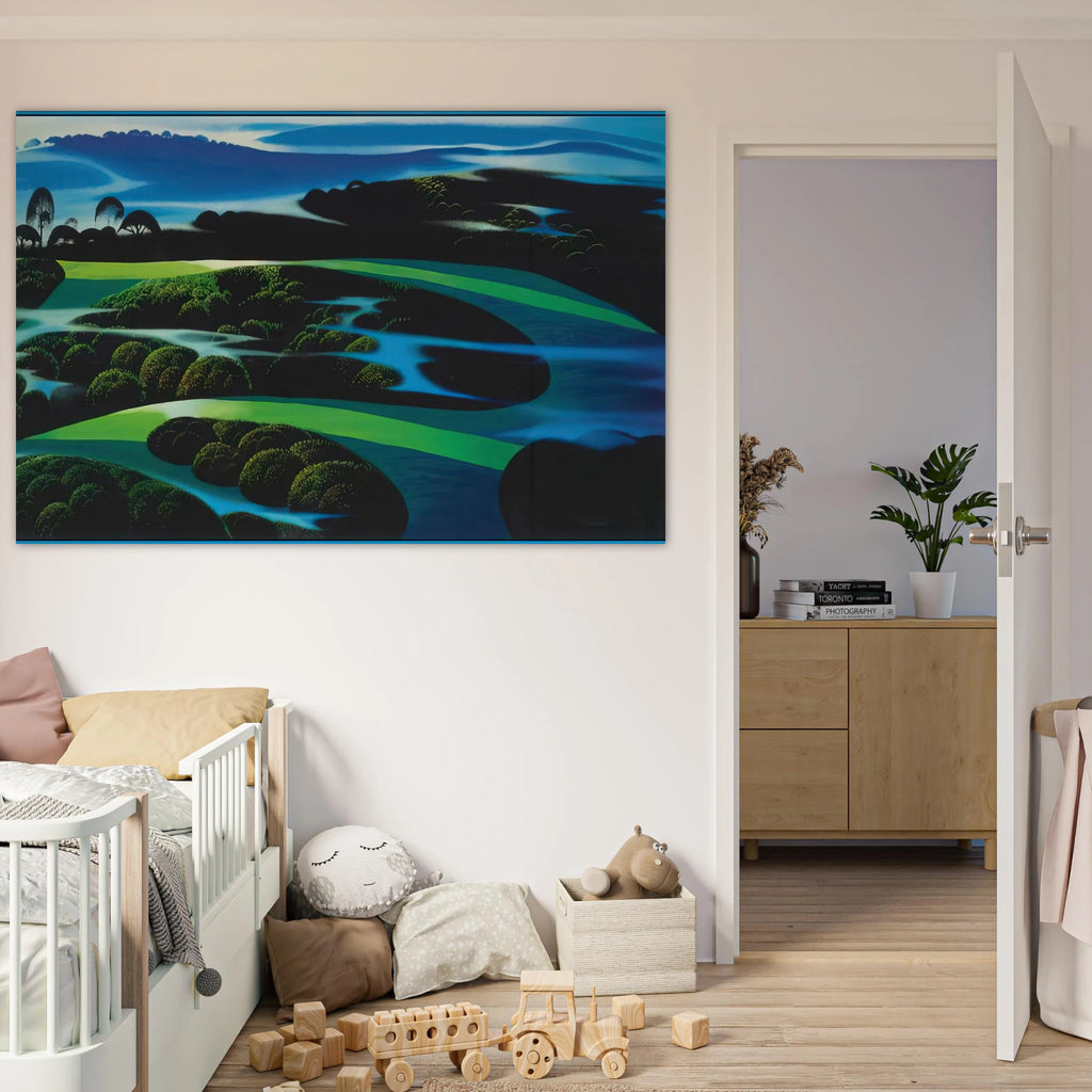 Summers Twilight Poster | Eyvind Earle Poster | Eyvind Earle Prints