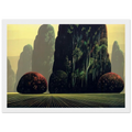 Autumn Eucalyptus Framed Poster | Eyvind Earle Framed Prints Wall Art | Eyvind Earle Prints