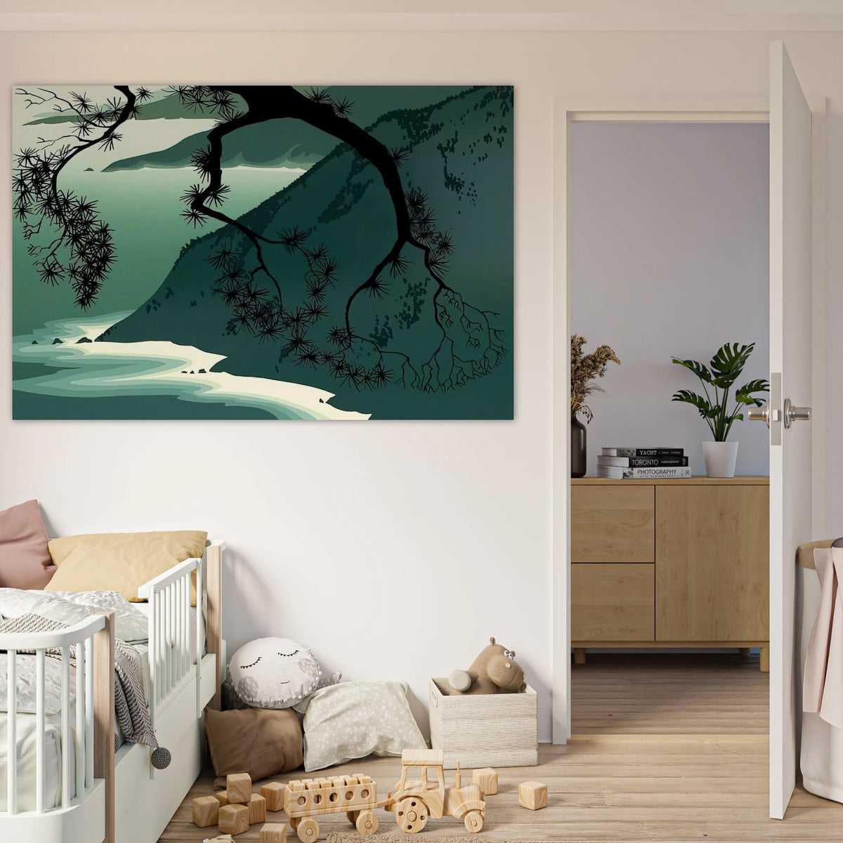 Quiet Evening Poster | Eyvind Earle Poster | Eyvind Earle Prints