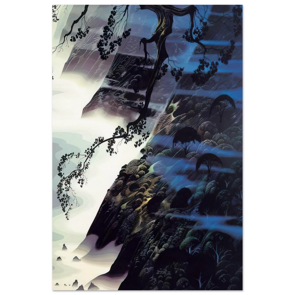 Sea Wind and Fog Poster | Eyvind Earle Poster | Eyvind Earle Prints