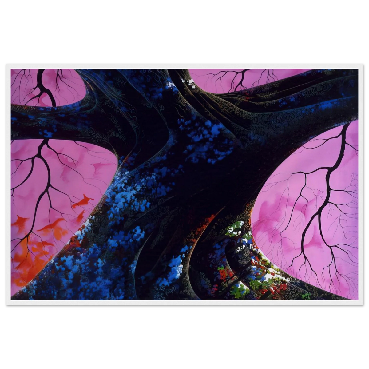 Giant Oak Framed Poster | Eyvind Earle Framed Prints Wall Art | Eyvind Earle Prints