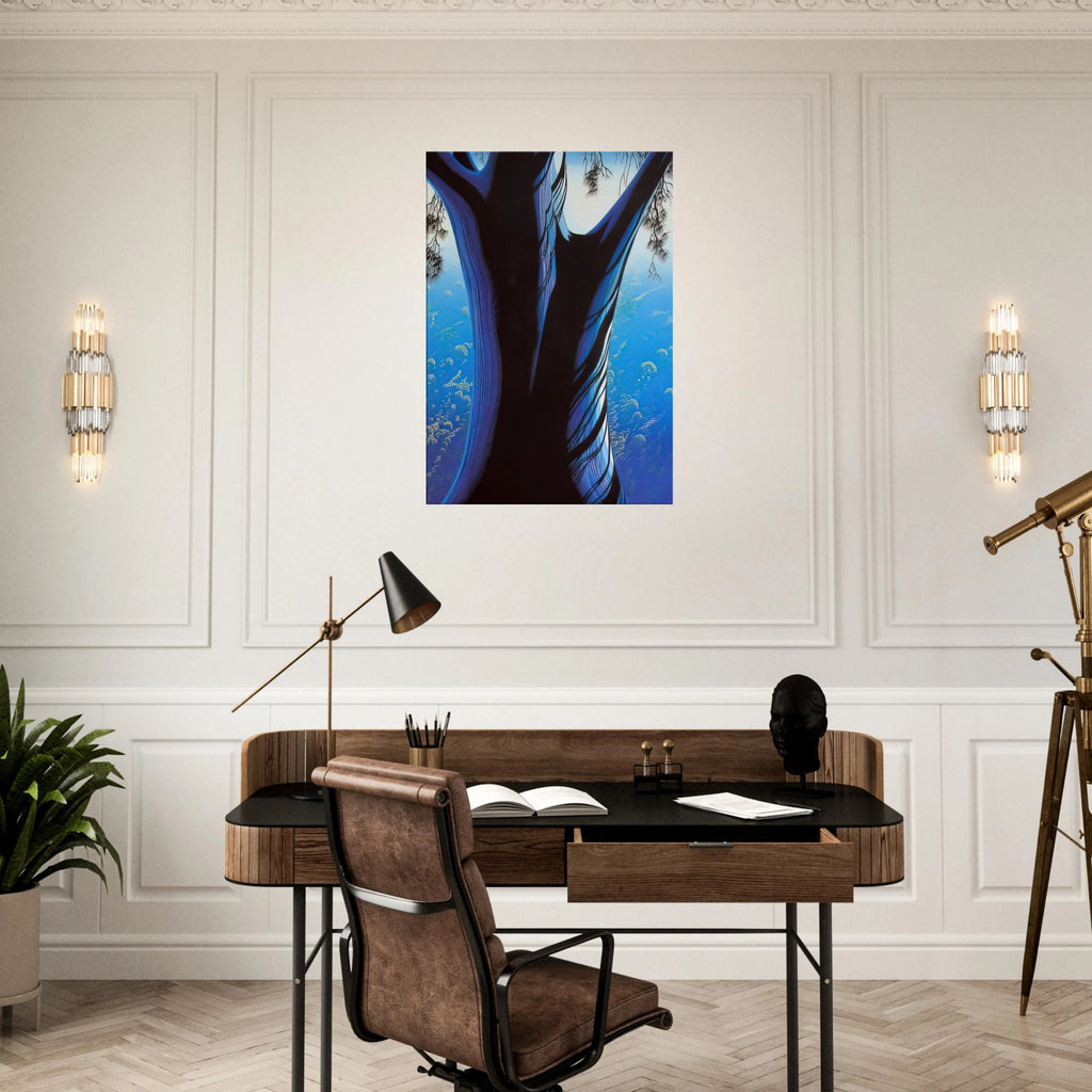 Blue Pine Canvas | Eyvind Earle Canvas | Eyvind Earle Prints