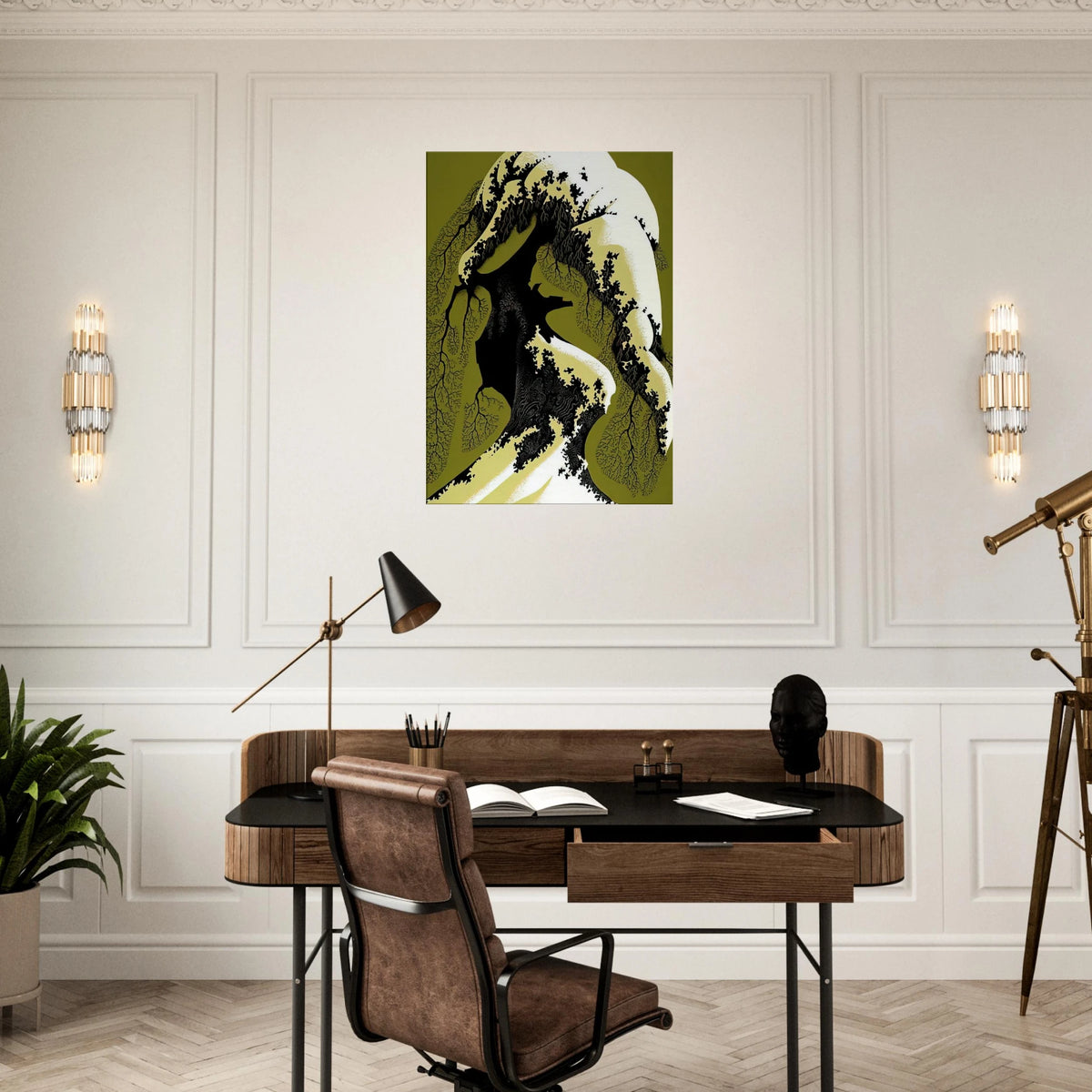 Snow Laden Canvas | Eyvind Earle Canvas | Eyvind Earle Prints