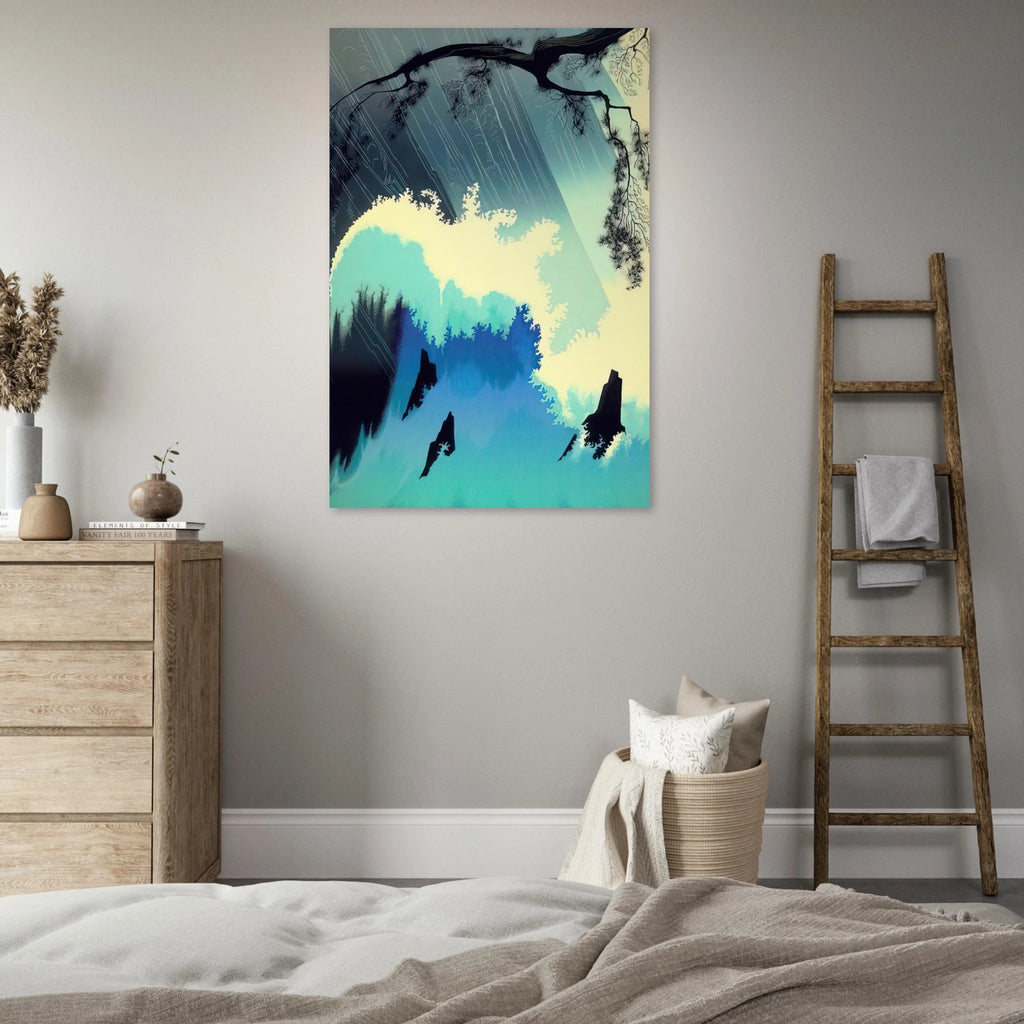 Ocean Splash Poster | Eyvind Earle Poster | Eyvind Earle Prints