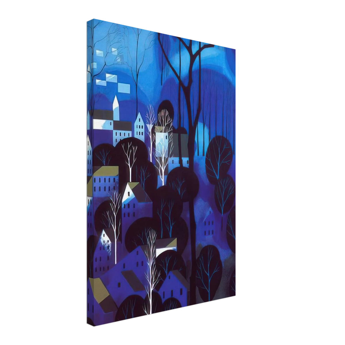 Midnight Blue Canvas | Eyvind Earle Canvas | Eyvind Earle Prints