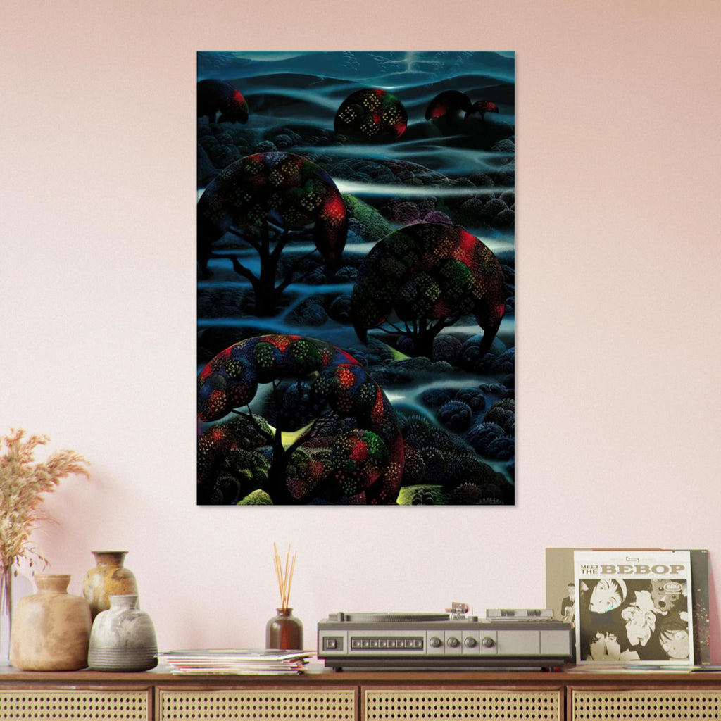 Garden of Dreams Canvas | Eyvind Earle Canvas | Eyvind Earle Prints