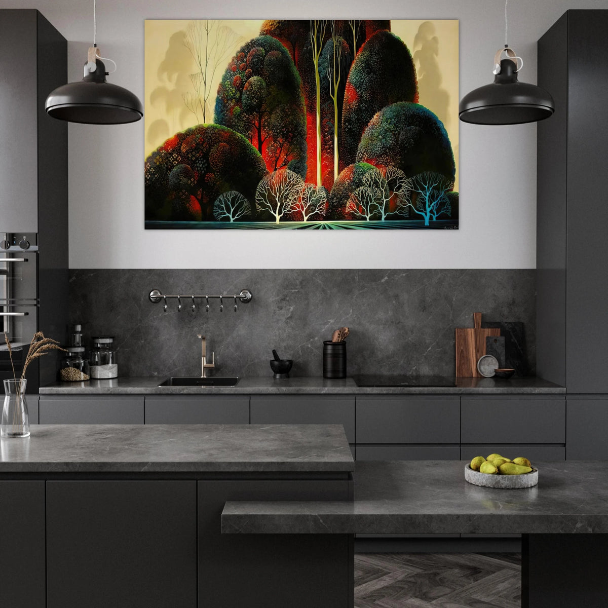 California Orchid Poster | Eyvind Earle Poster | Eyvind Earle Prints
