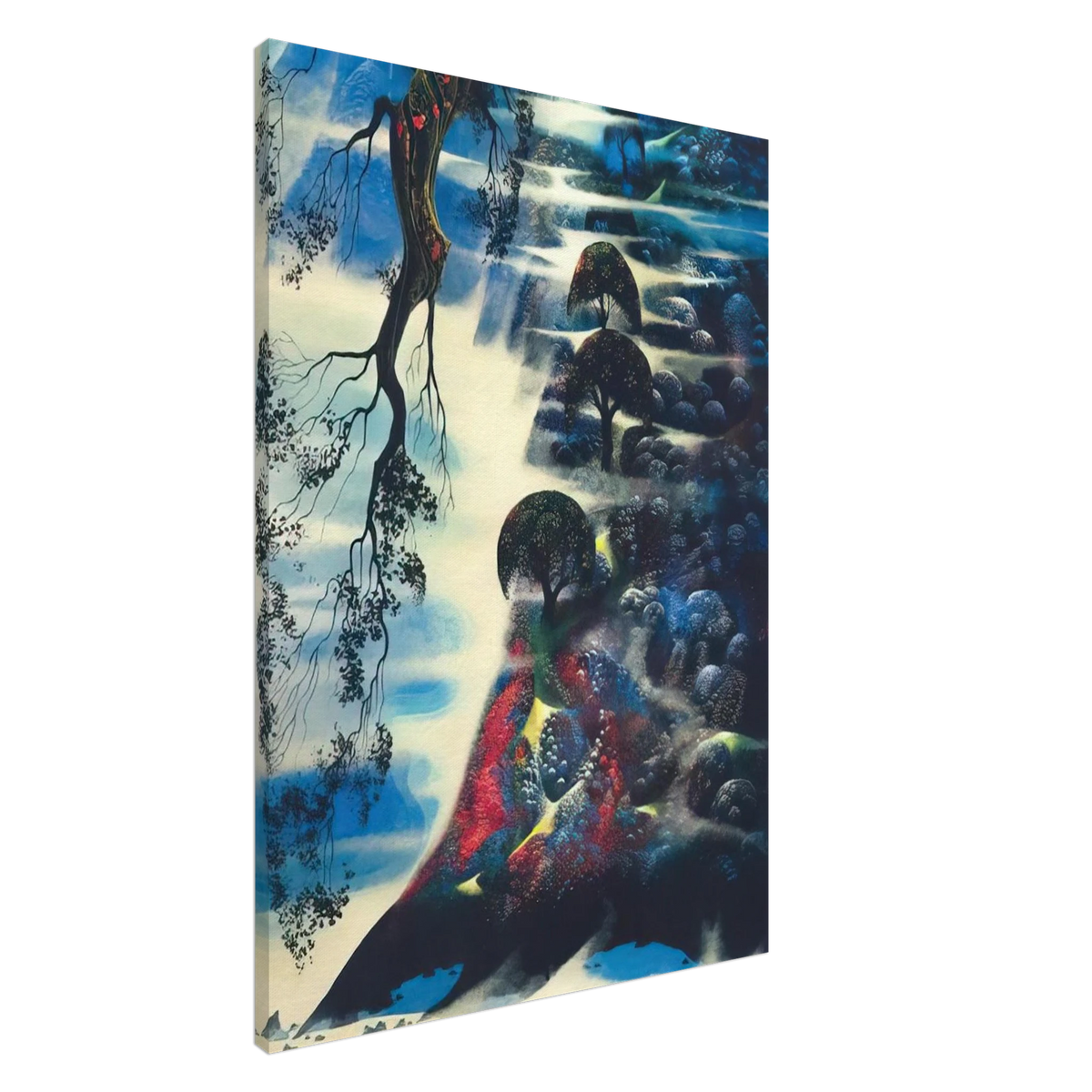 Summer Morning Mist Canvas | Eyvind Earle Canvas | Eyvind Earle Prints