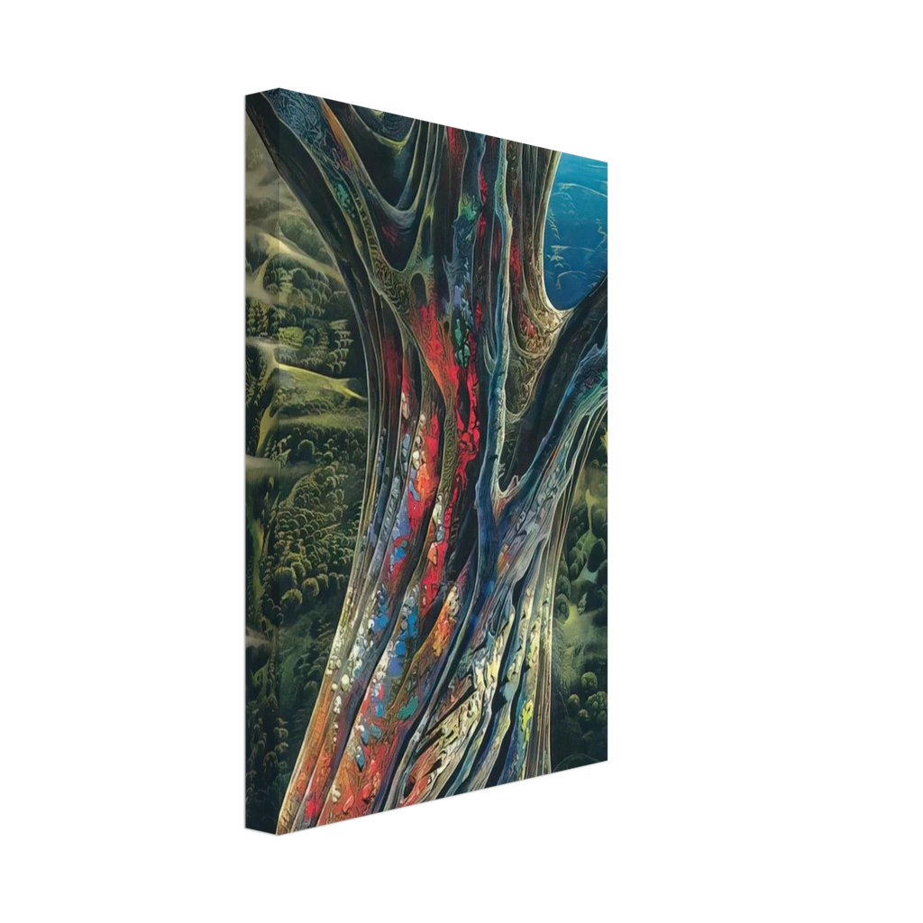 The Great Jewel Tree Canvas | Eyvind Earle Canvas | Eyvind Earle Prints