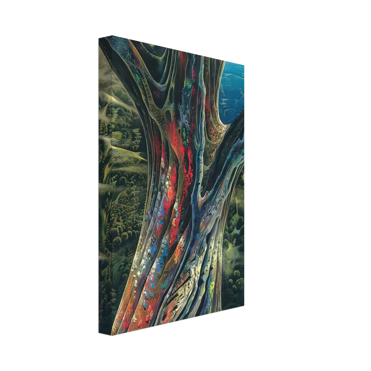 The Great Jewel Tree Canvas | Eyvind Earle Canvas | Eyvind Earle Prints