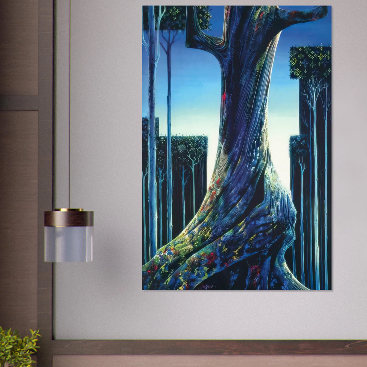 Medieval Forest Poster | Eyvind Earle Poster | Eyvind Earle Prints