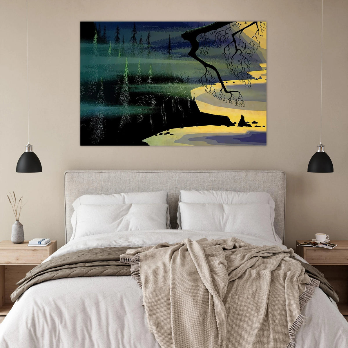 Blue Mist Poster | Eyvind Earle Poster | Eyvind Earle Prints
