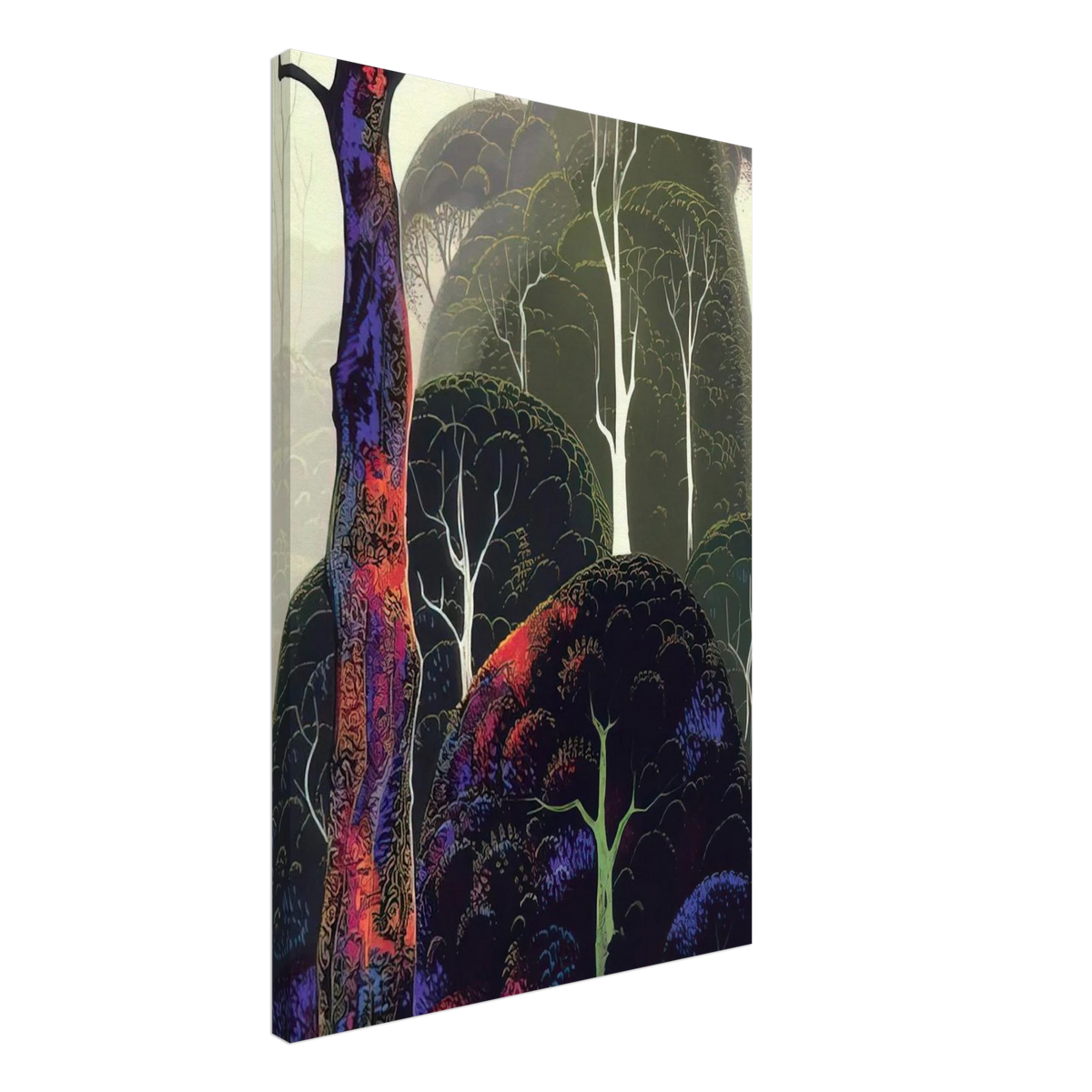 Early Autumn Canvas | Eyvind Earle Canvas | Eyvind Earle Prints