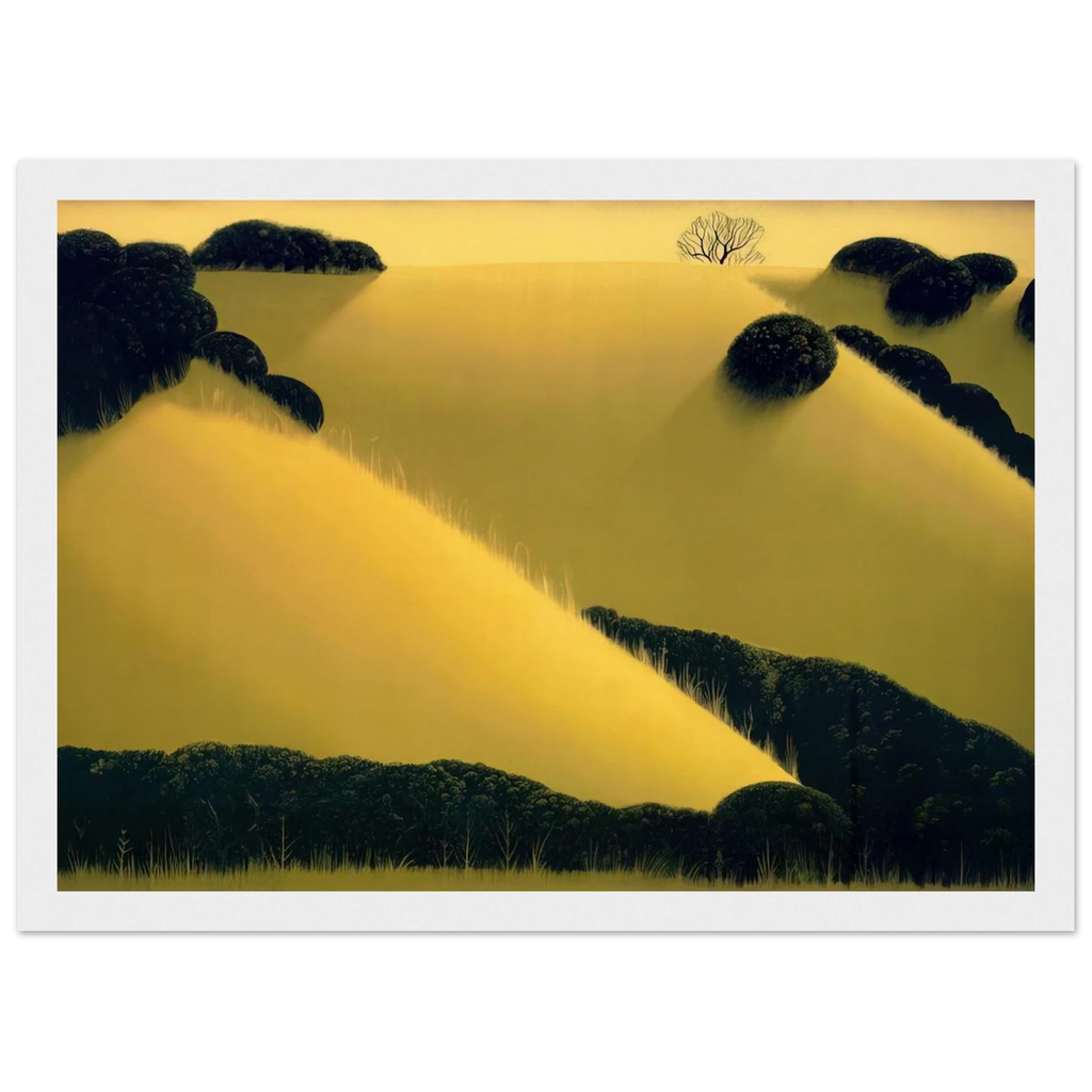 Golden Hills Framed Poster | Eyvind Earle Framed Prints Wall Art | Eyvind Earle Prints