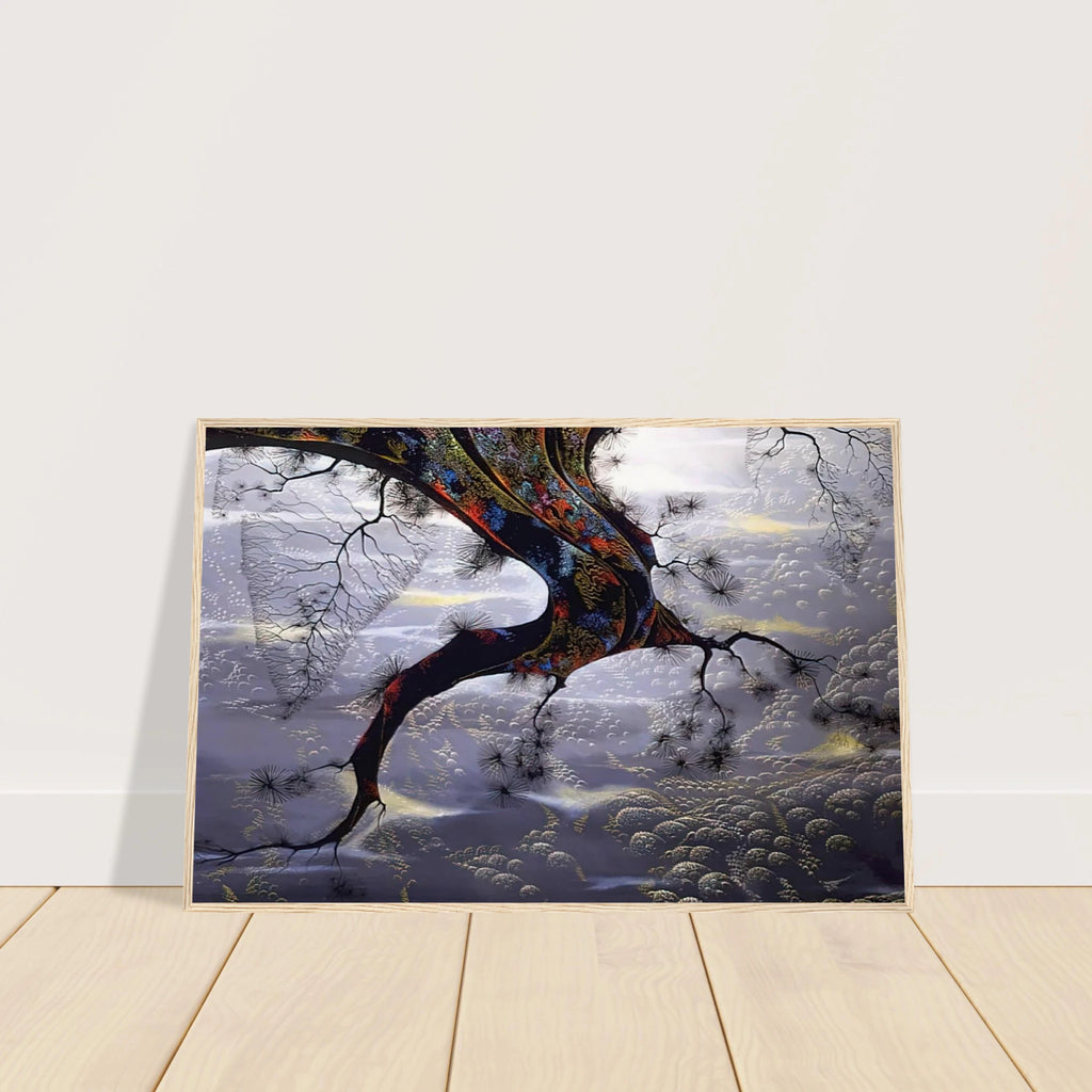 Pine Branch Framed Poster | Eyvind Earle Framed Prints Wall Art | Eyvind Earle Prints