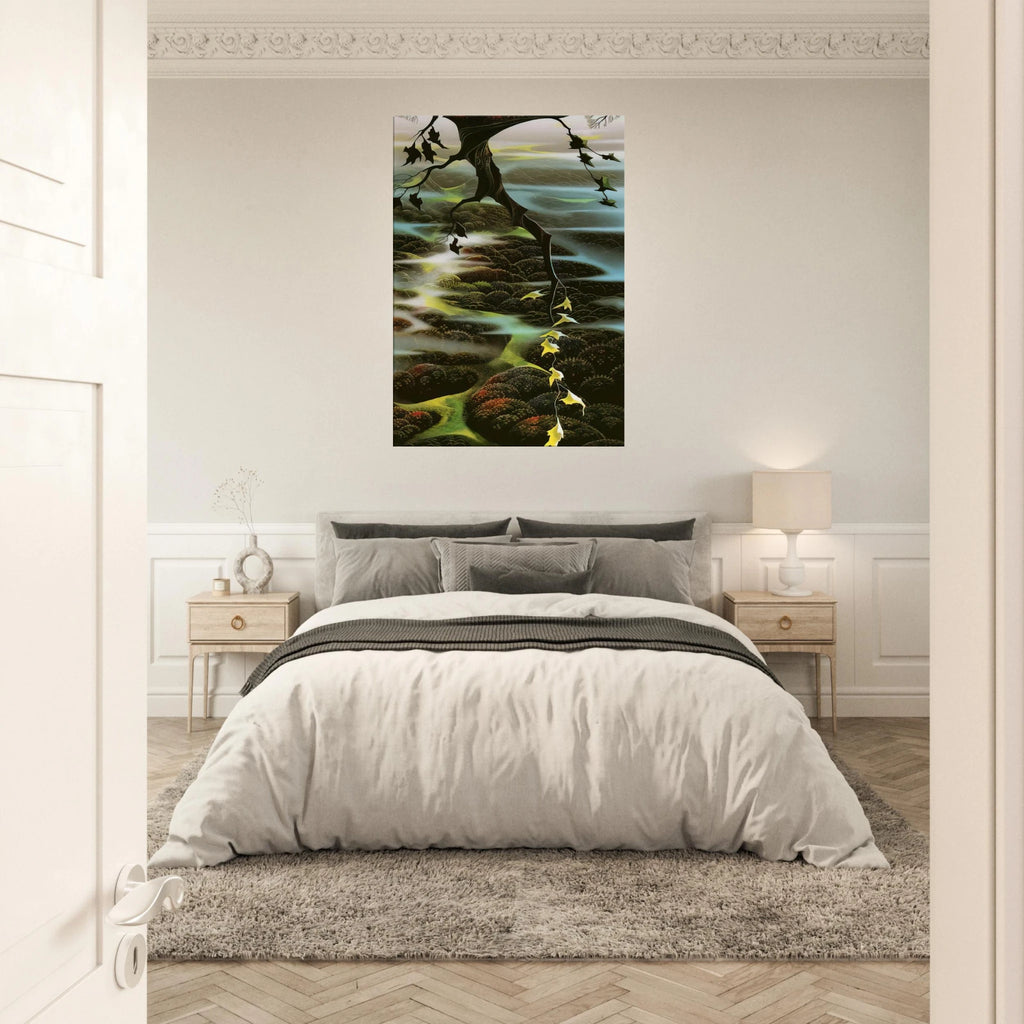 Fog Laced Hills Canvas | Eyvind Earle Canvas | Eyvind Earle Prints