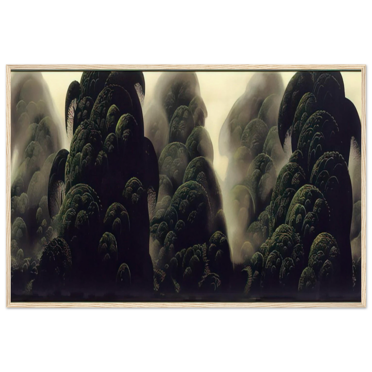 Spirit Grove Framed Poster | Eyvind Earle Framed Prints Wall Art | Eyvind Earle Prints