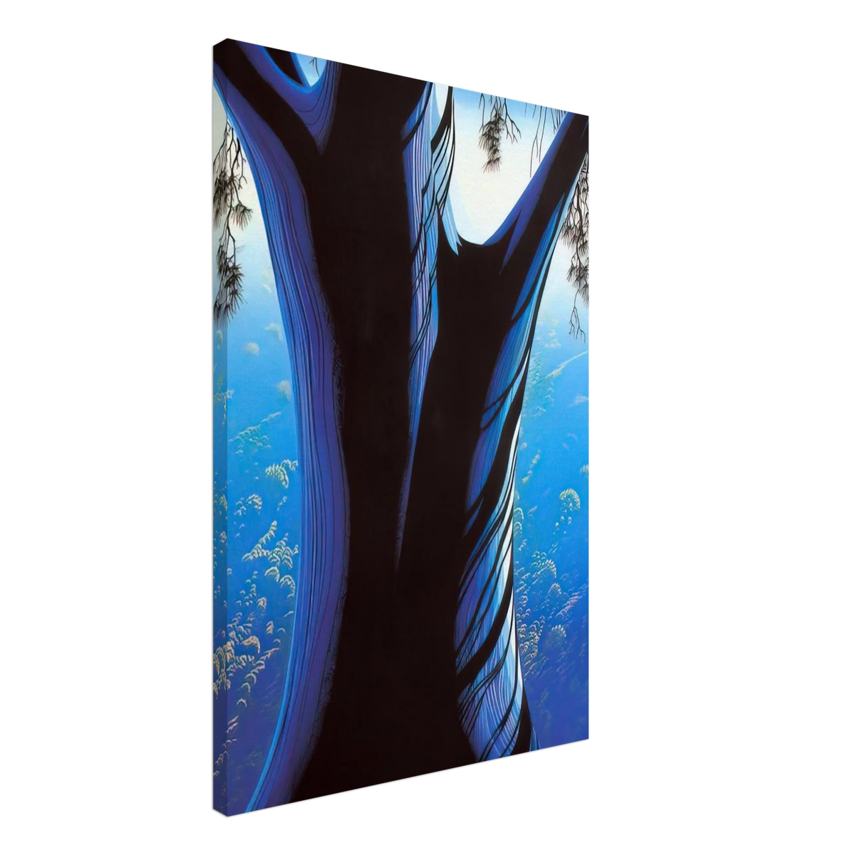 Blue Pine Canvas | Eyvind Earle Canvas | Eyvind Earle Prints
