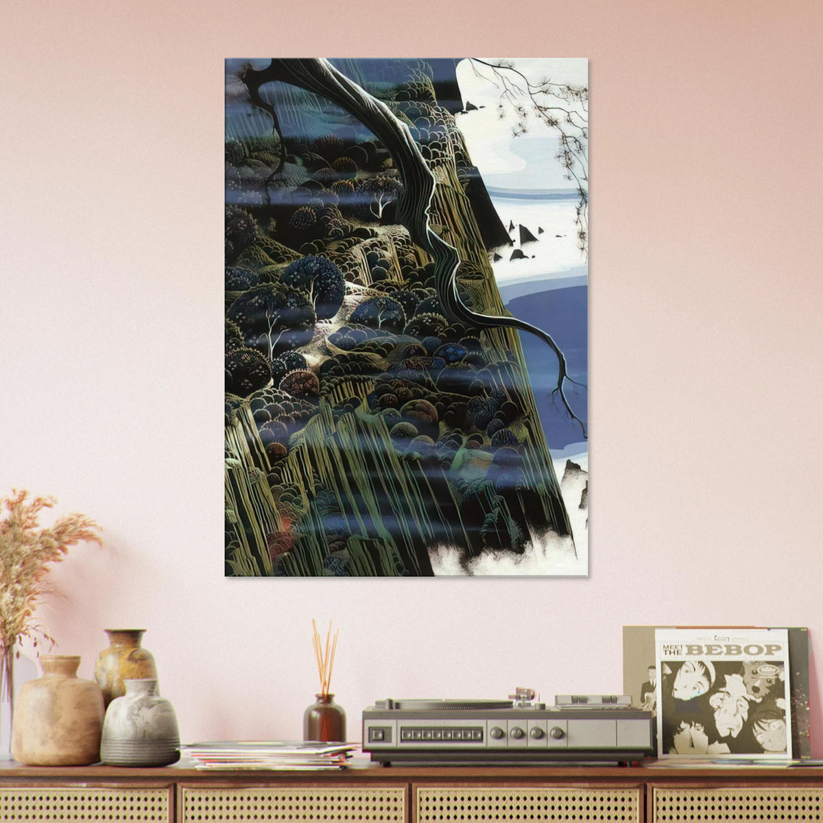 From Out of the Sea Canvas | Eyvind Earle Canvas | Eyvind Earle Prints