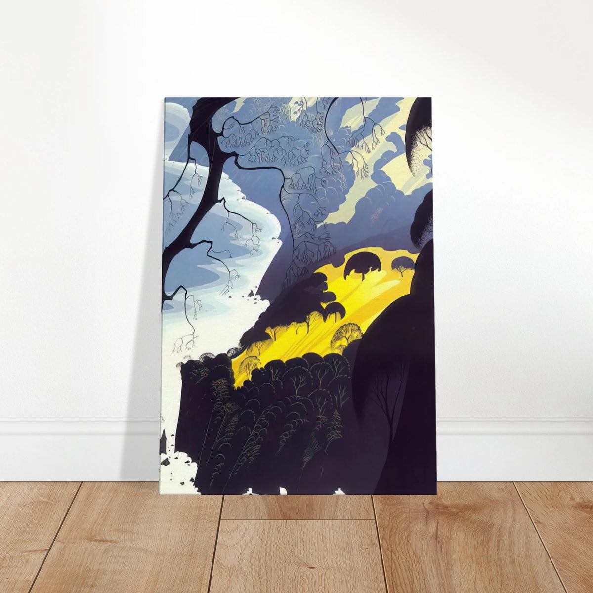 Carmel Highlands Canvas | Eyvind Earle Canvas | Eyvind Earle Prints