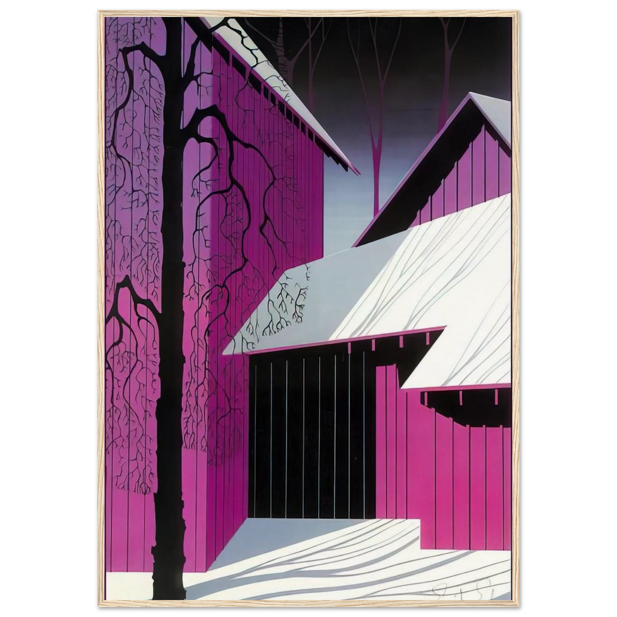 Amethyst Framed Poster | Eyvind Earle Framed Prints Wall Art | Eyvind Earle Prints