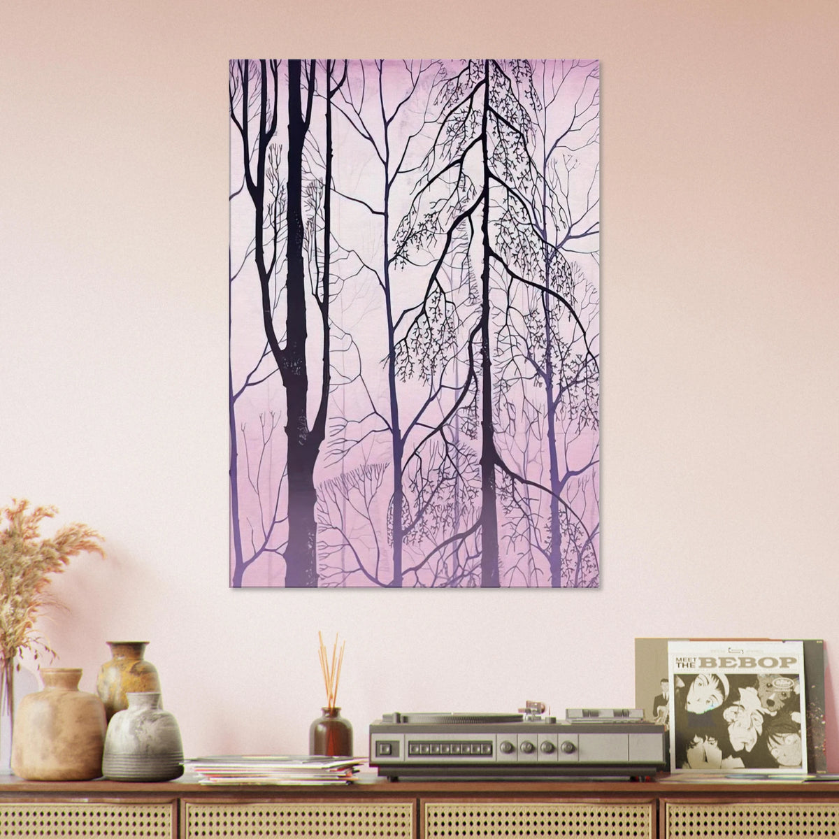 Winter woods Canvas | Eyvind Earle Canvas | Eyvind Earle Prints