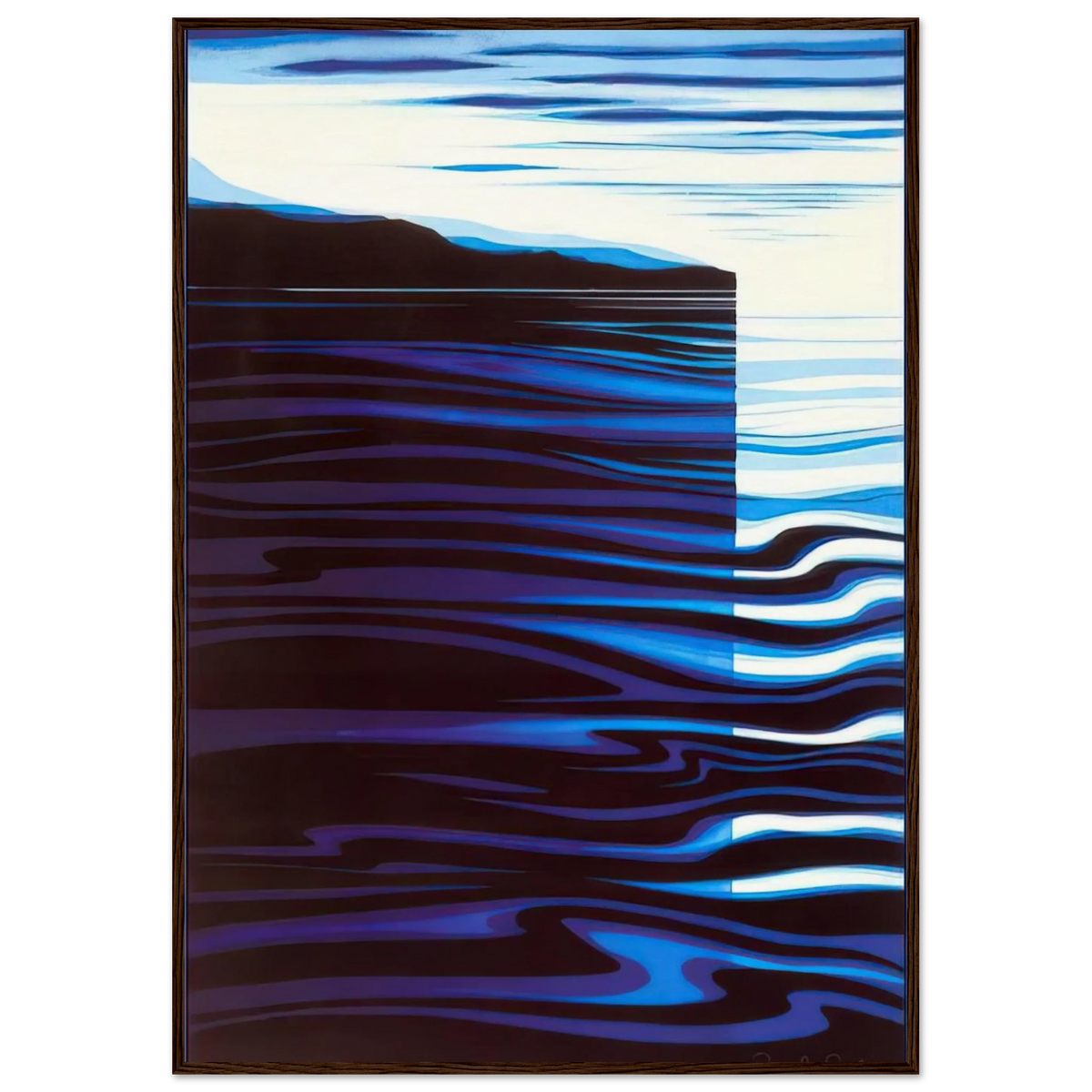 Reflections Framed Poster | Eyvind Earle Framed Prints Wall Art | Eyvind Earle Prints