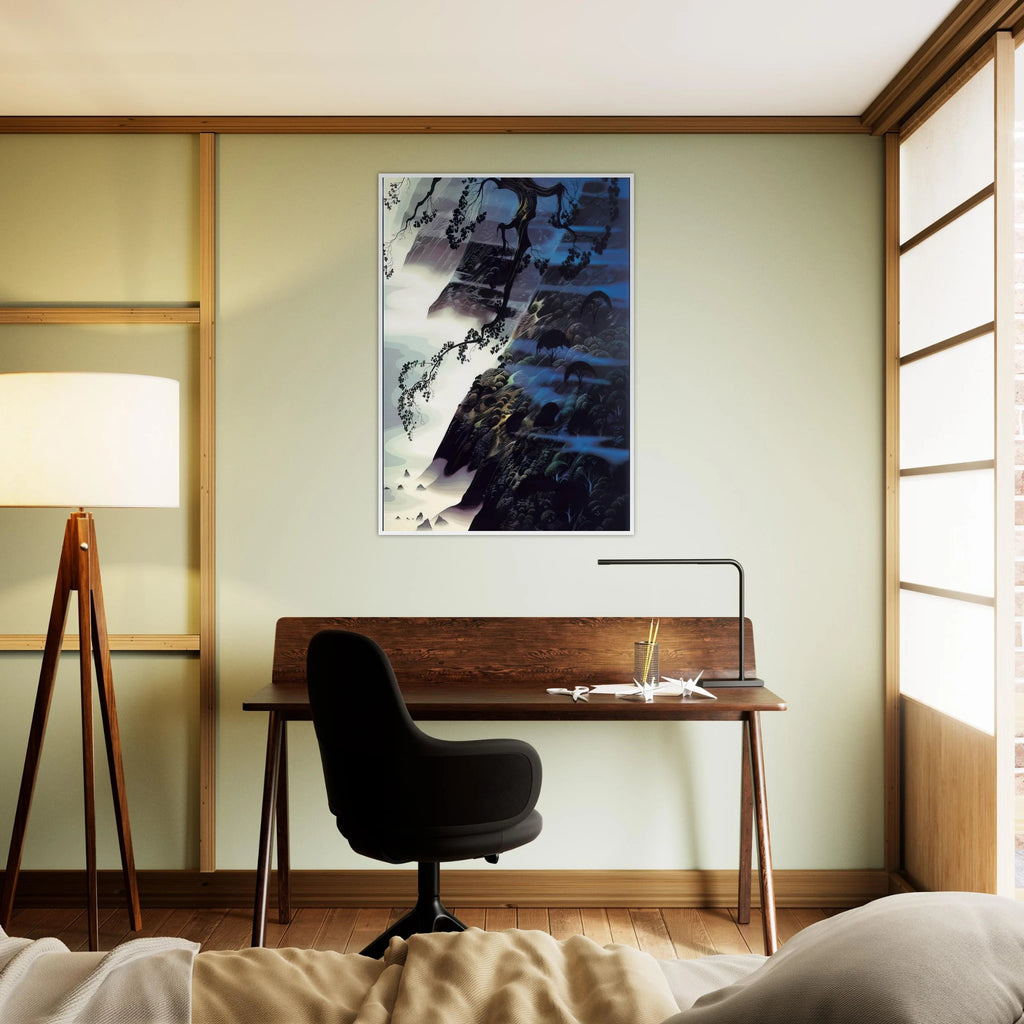 Sea Wind and Fog Framed Poster | Eyvind Earle Framed Prints Wall Art | Eyvind Earle Prints