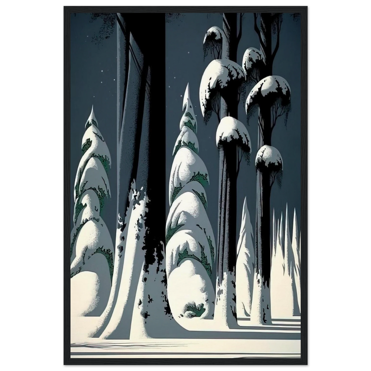 Yosemite Framed Poster | Eyvind Earle Framed Prints Wall Art | Eyvind Earle Prints