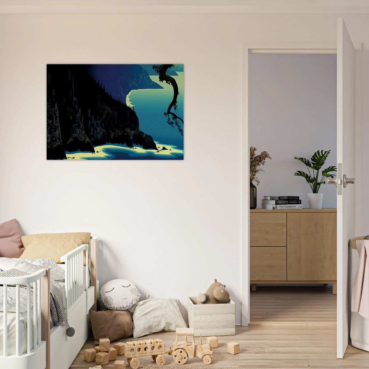 Big Sur Canvas | Eyvind Earle Canvas | Eyvind Earle Prints