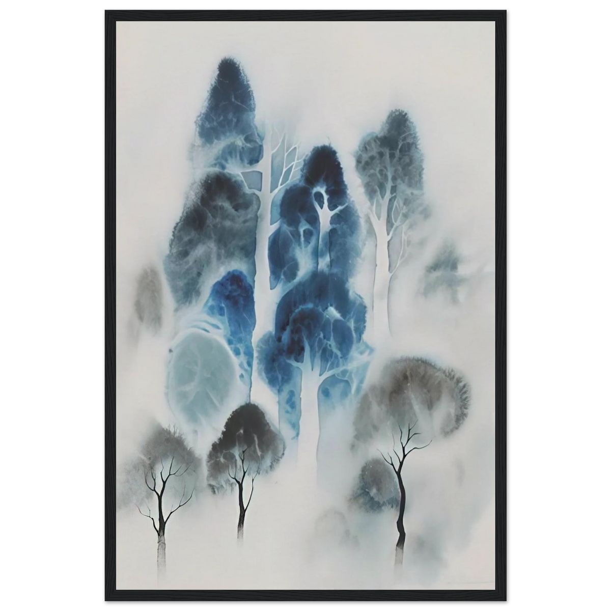 Woodland Framed Poster | Eyvind Earle Framed Prints Wall Art | Eyvind Earle Prints
