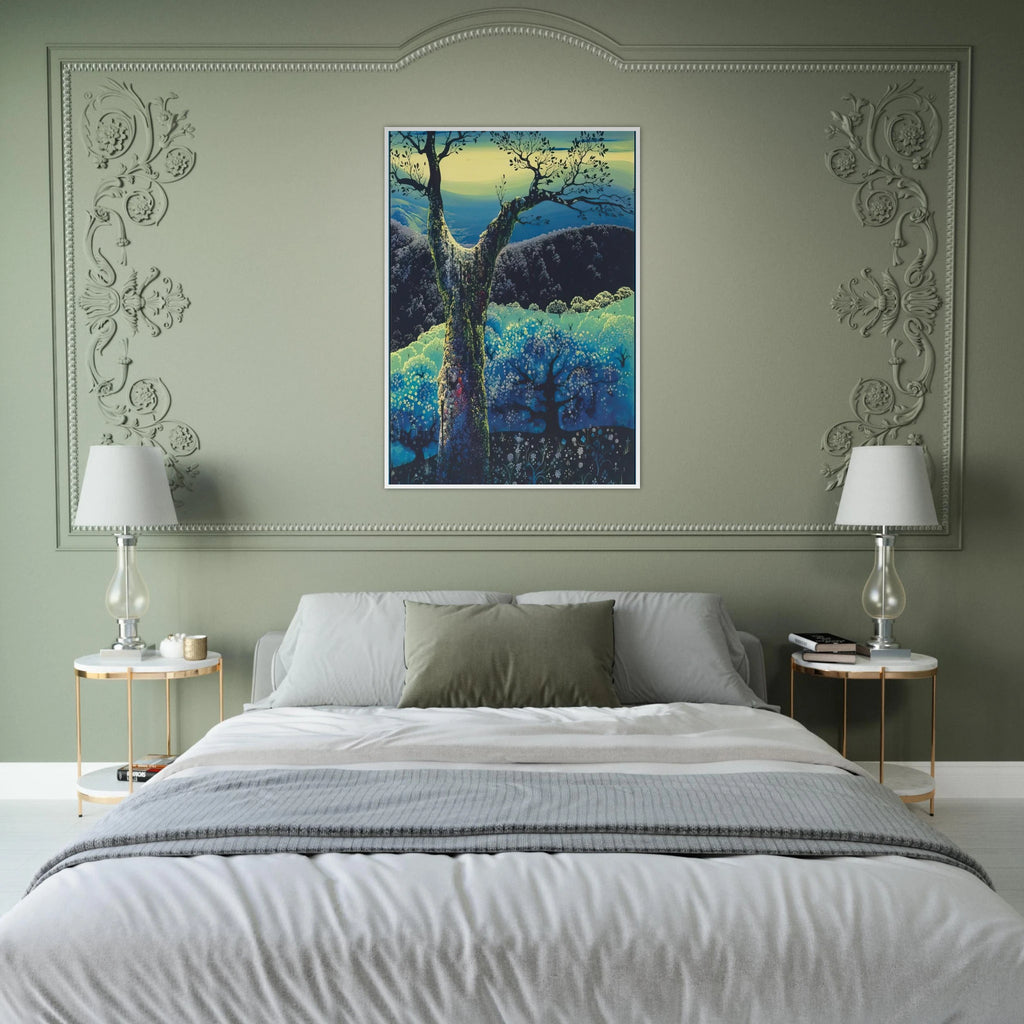 Orchard in Bloom Framed Poster | Eyvind Earle Framed Prints Wall Art | Eyvind Earle Prints