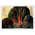 California Orchid Framed Poster | Eyvind Earle Framed Prints Wall Art | Eyvind Earle Prints