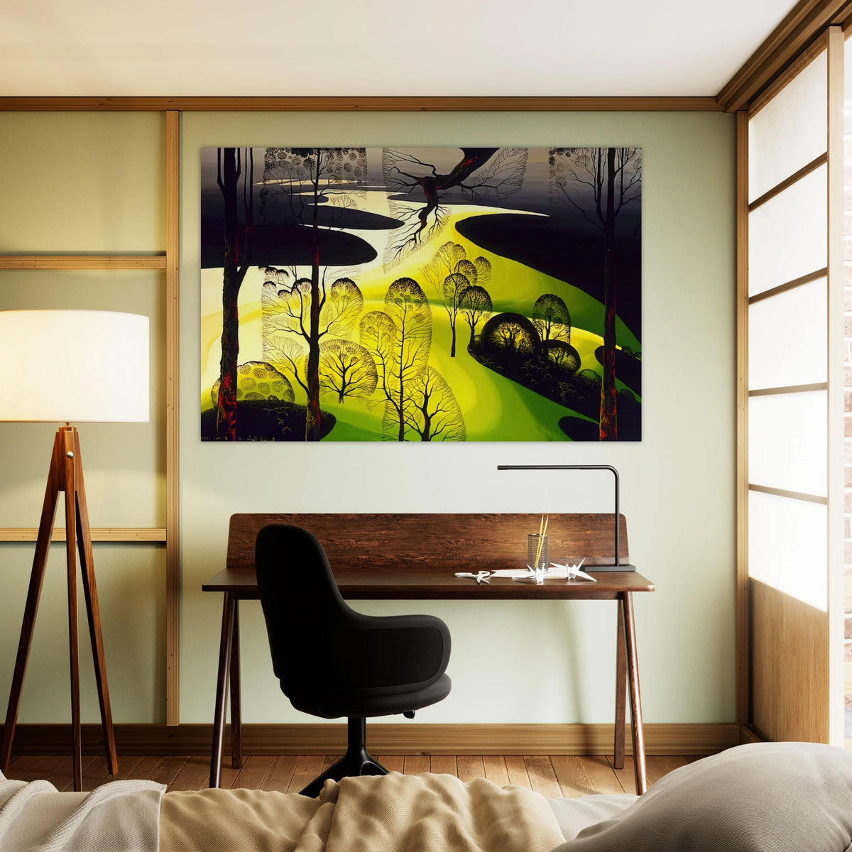 Early Spring Poster | Eyvind Earle Poster | Eyvind Earle Prints
