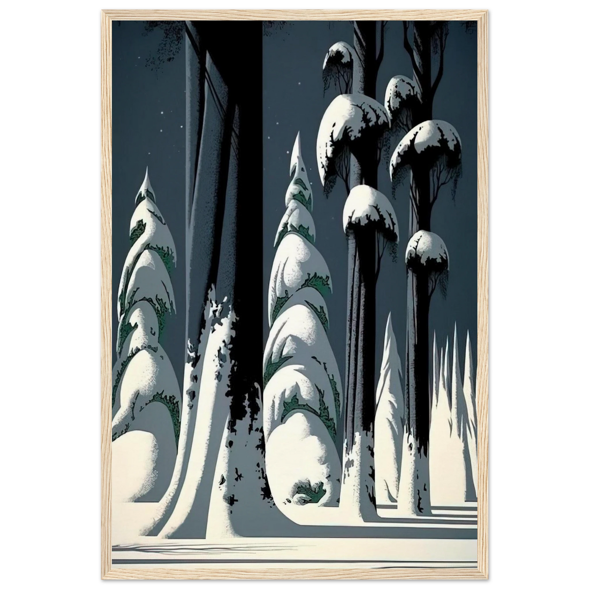 Yosemite Framed Poster | Eyvind Earle Framed Prints Wall Art | Eyvind Earle Prints