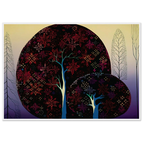 A Tree Poem Framed Poster | Eyvind Earle Framed Prints Wall Art | Eyvind Earle Prints