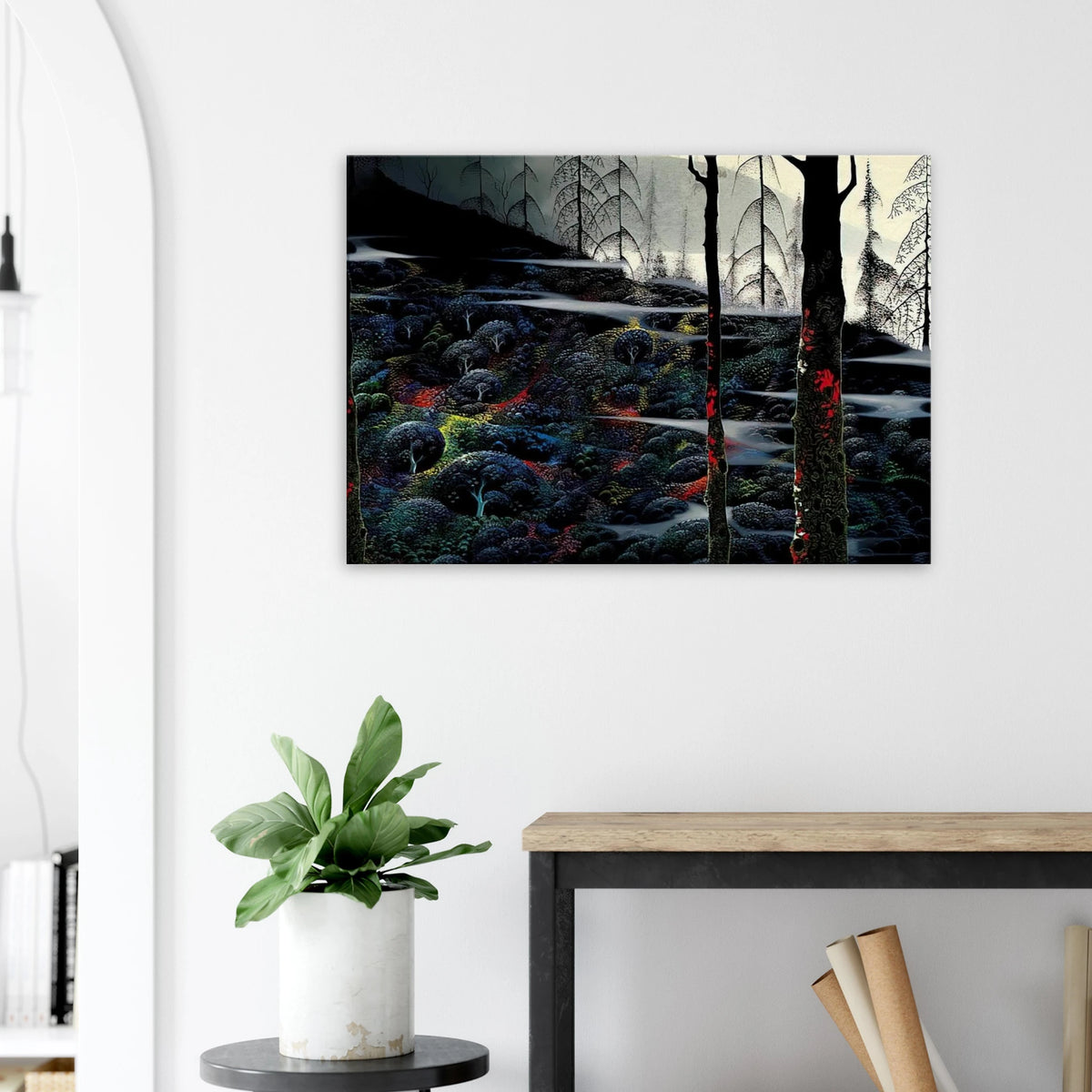 Dawn's First Light Canvas | Eyvind Earle Canvas | Eyvind Earle Prints