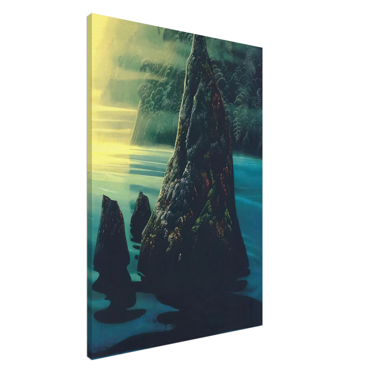 The Rock Canvas | Eyvind Earle Canvas | Eyvind Earle Prints