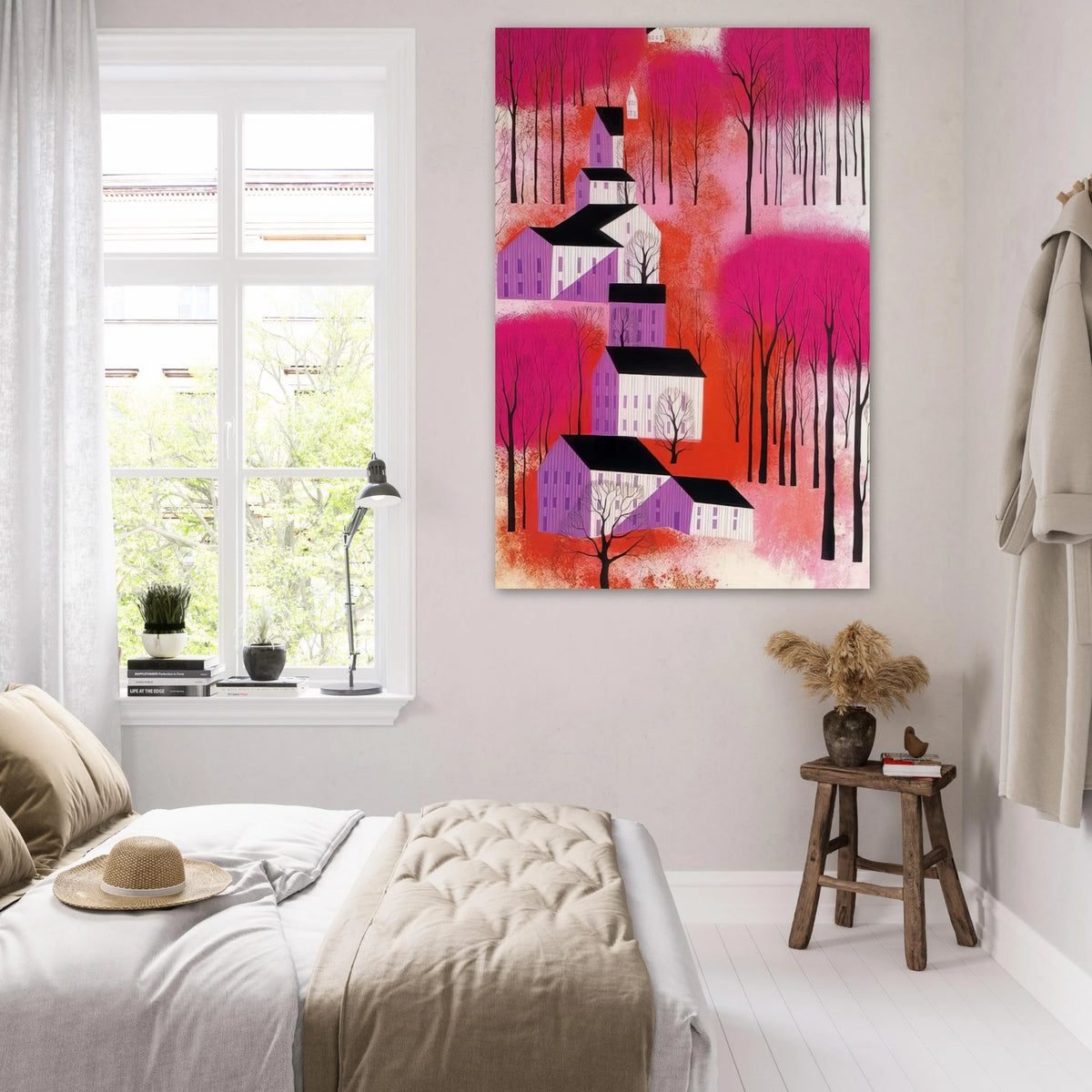 Autumn Sunset Poster | Eyvind Earle Poster | Eyvind Earle Prints