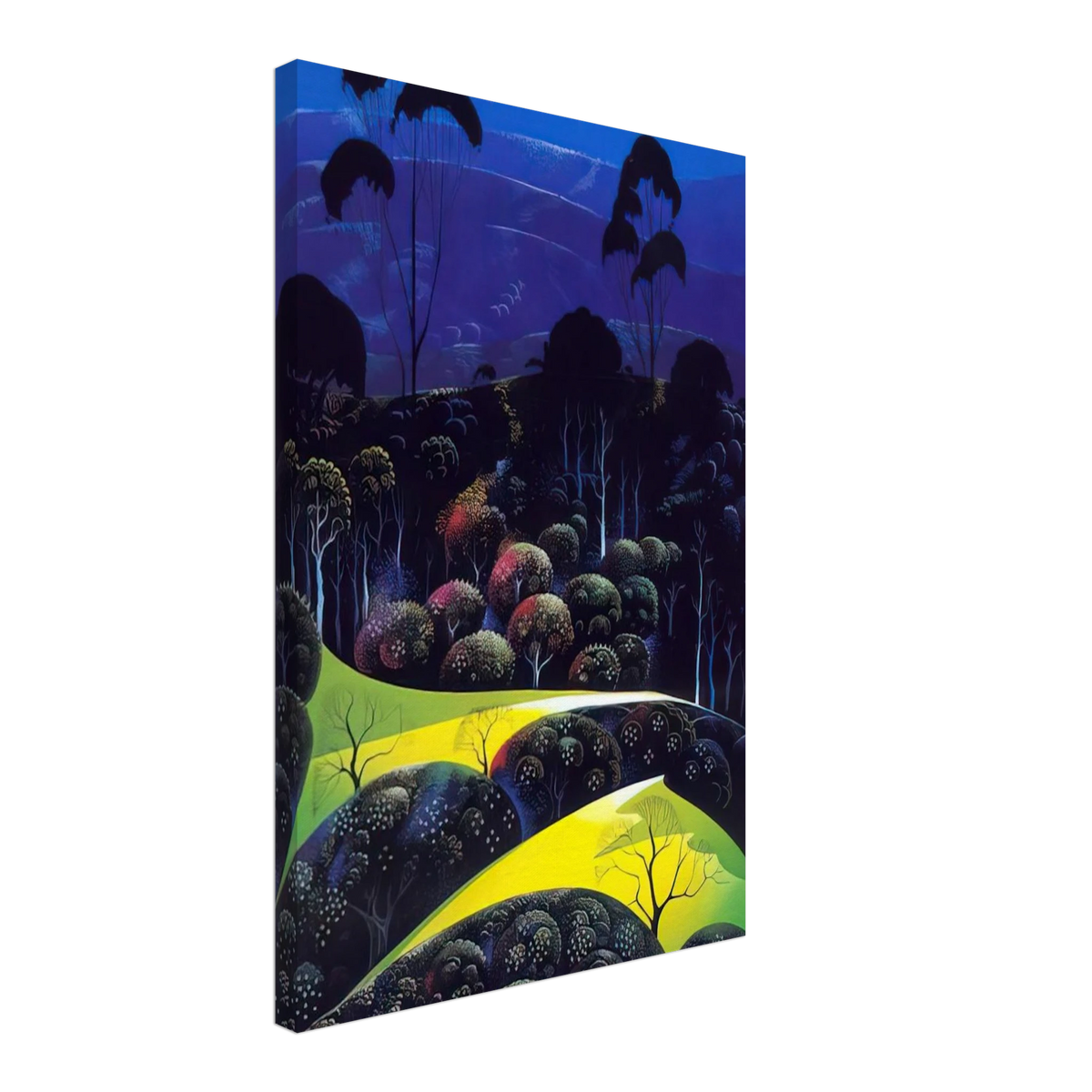 Inland from the Sea Canvas | Eyvind Earle Canvas | Eyvind Earle Prints