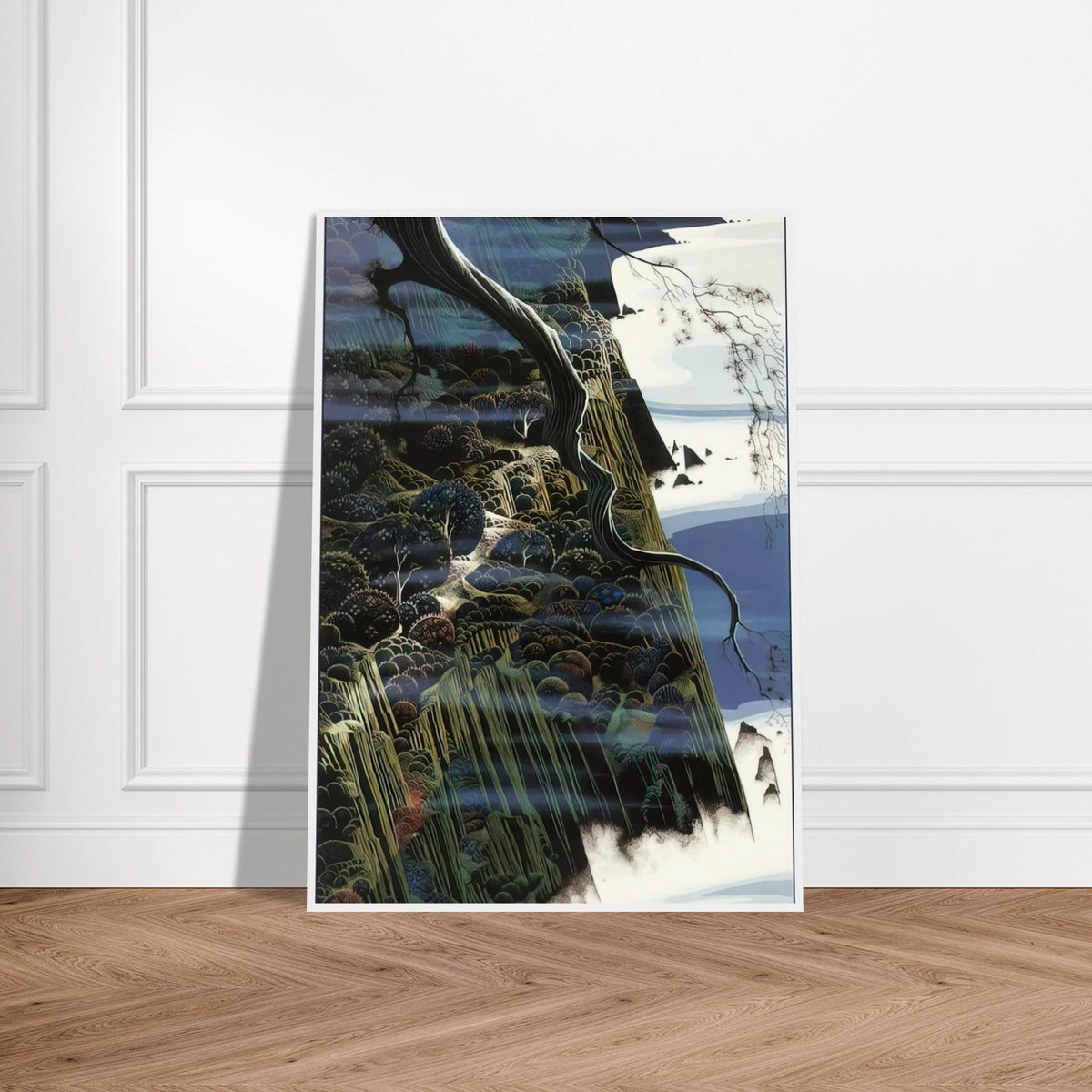 From Out of the Sea Framed Poster | Eyvind Earle Framed Prints Wall Art | Eyvind Earle Prints