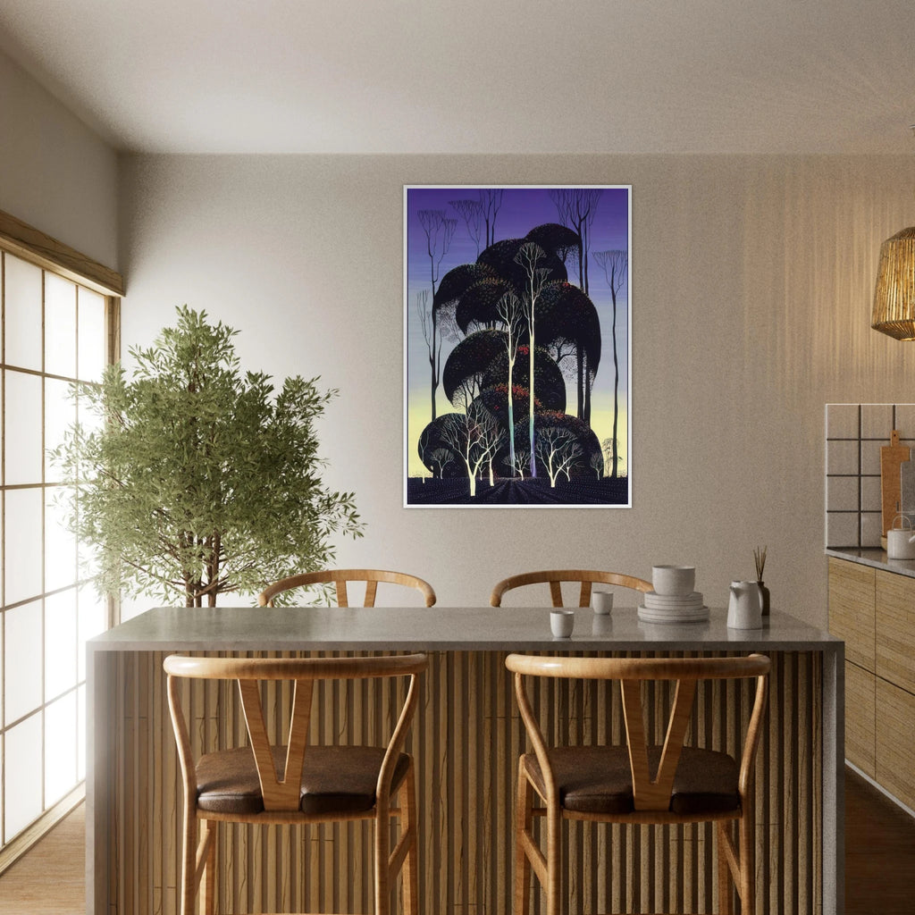 Forest Arabesque Framed Poster | Eyvind Earle Framed Prints Wall Art | Eyvind Earle Prints