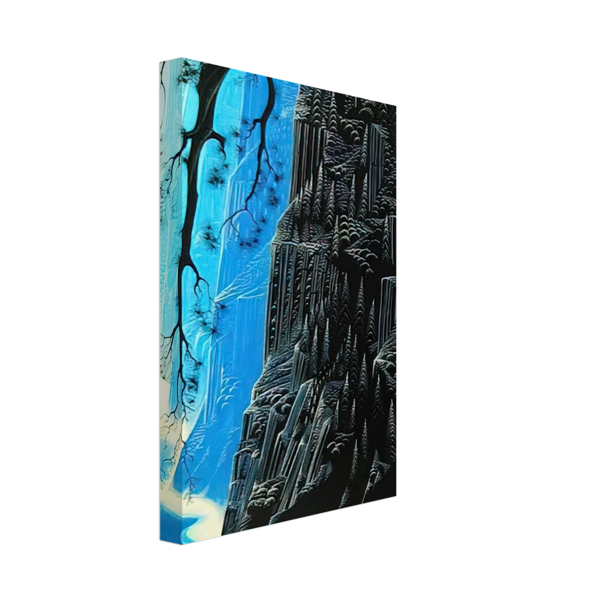 Cliffs Ascending Canvas | Eyvind Earle Canvas | Eyvind Earle Prints