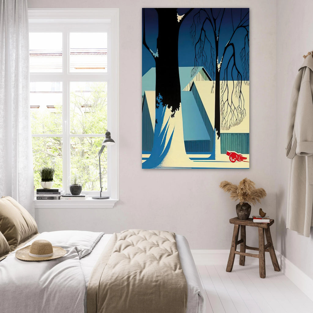 Turquoise Poster | Eyvind Earle Poster | Eyvind Earle Prints