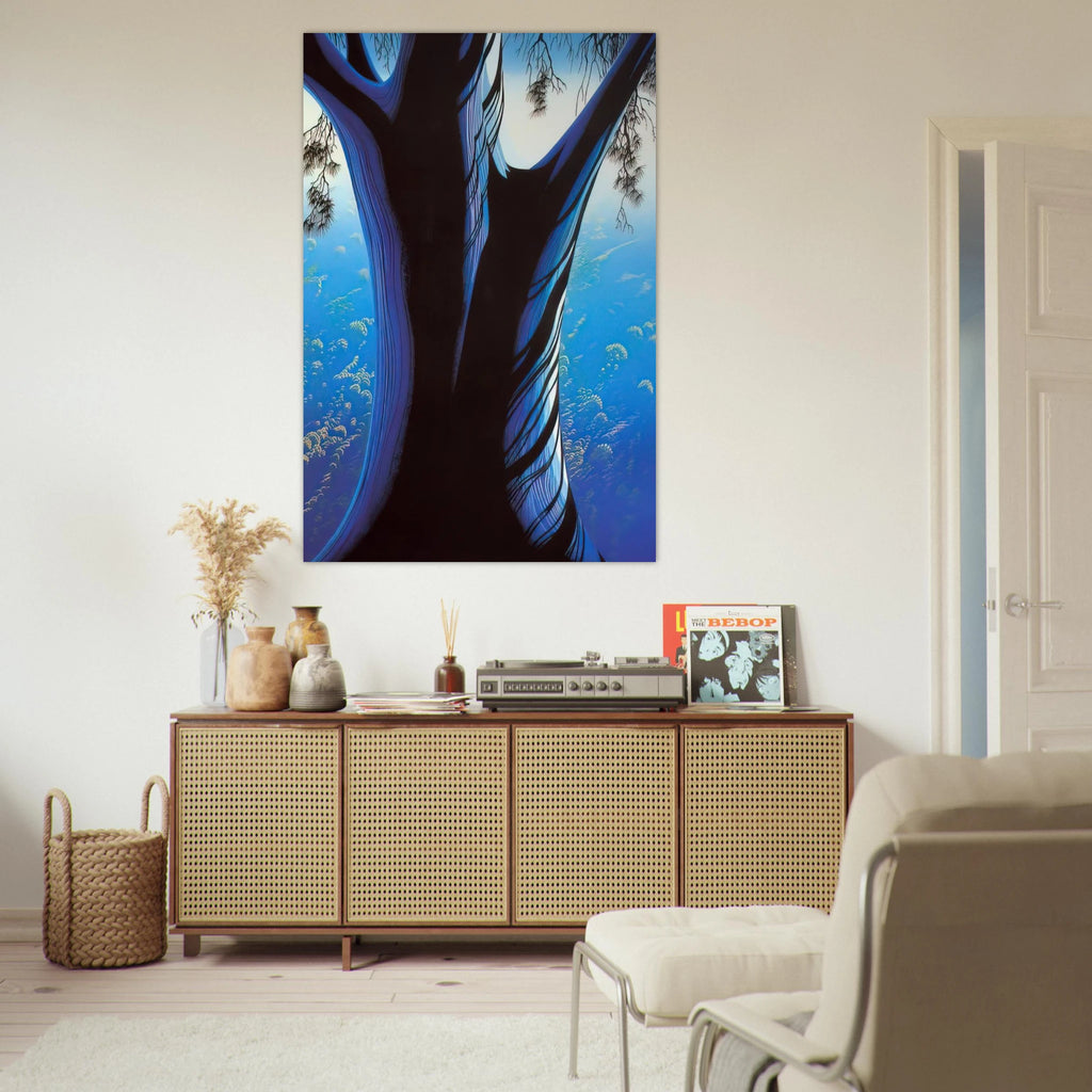 Blue Pine Poster | Eyvind Earle Poster | Eyvind Earle Prints