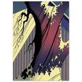 Mauve Barn Poster | Eyvind Earle Poster | Eyvind Earle Prints