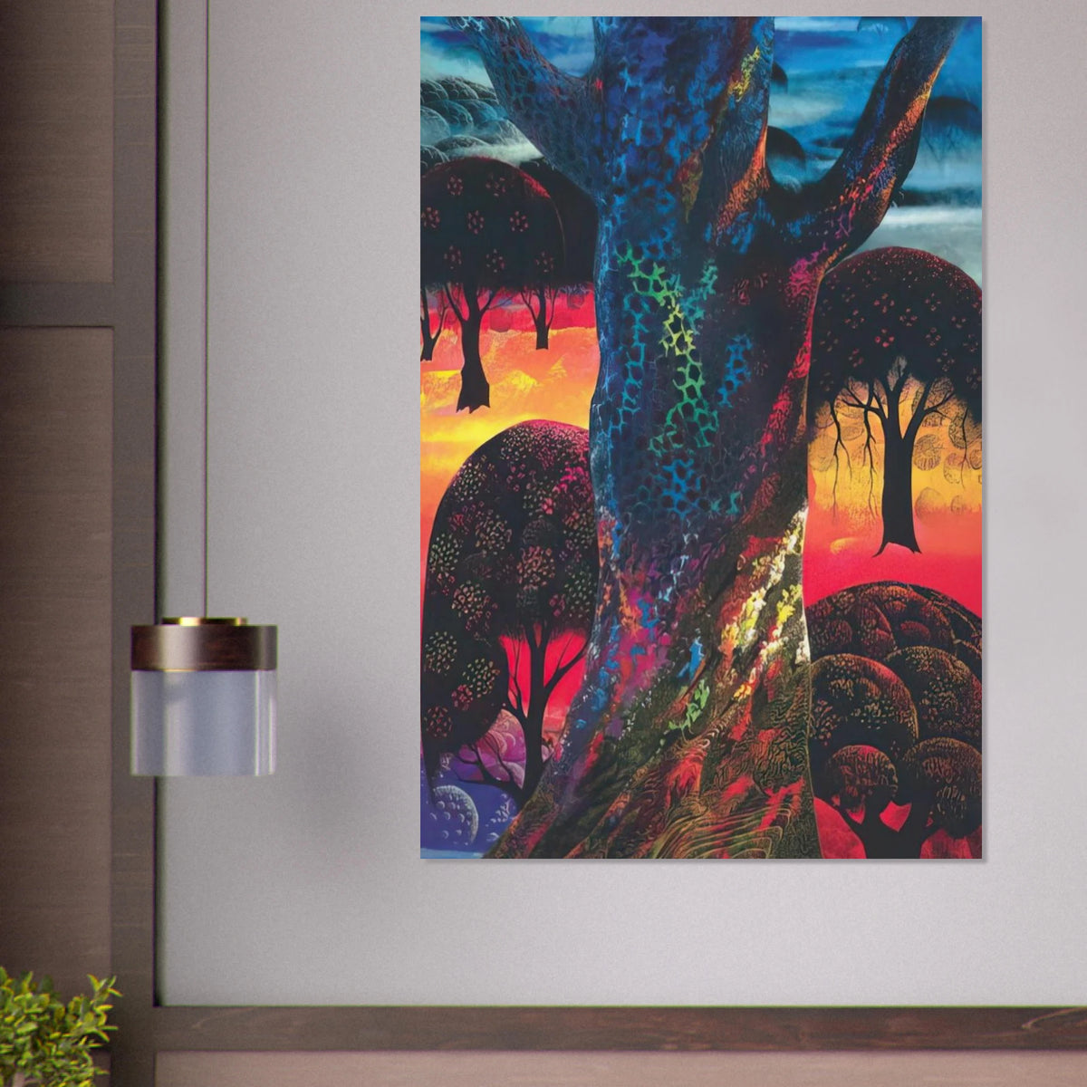 Fire Magic Poster | Eyvind Earle Poster | Eyvind Earle Prints