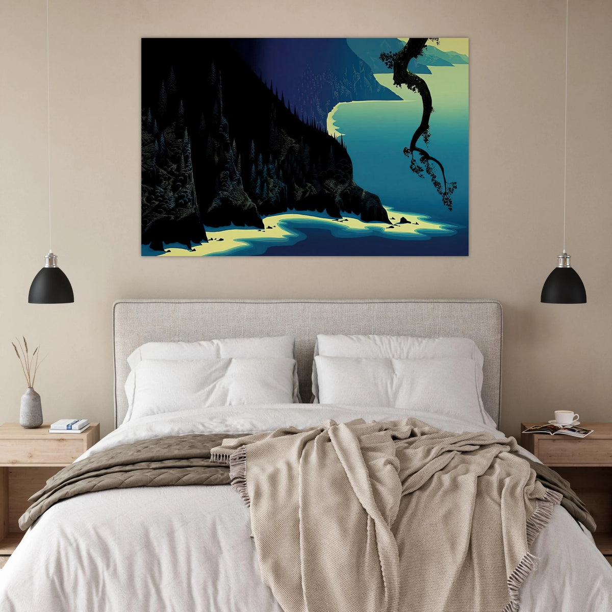 Big Sur Poster | Eyvind Earle Poster | Eyvind Earle Prints